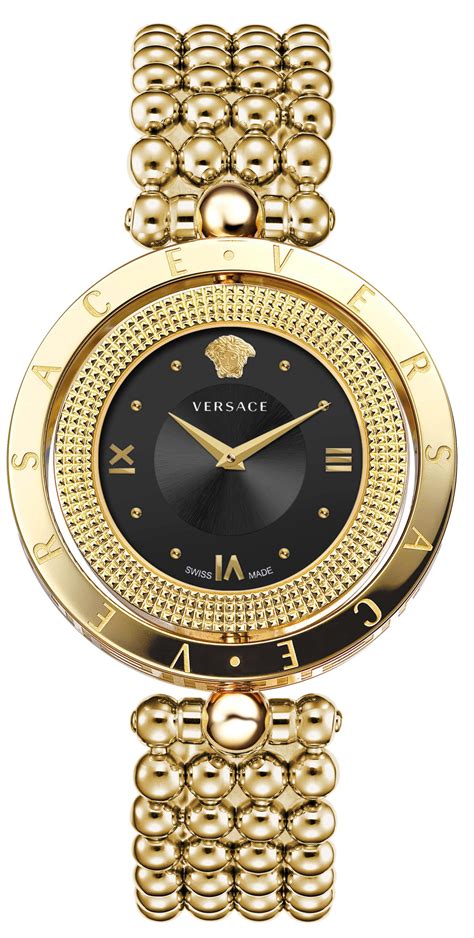 versace women's leather watch|versace women watches clearance.